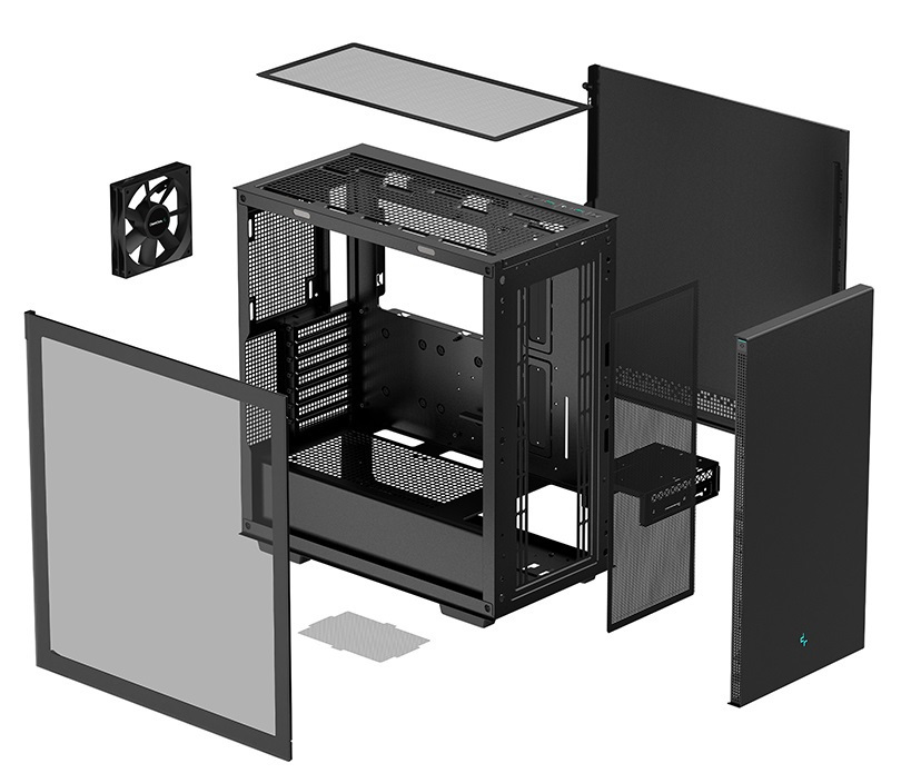 Obudowa do komputera Deepcool CH510 Czarna Obudowa do komputera Deepcool CH510 Czarna