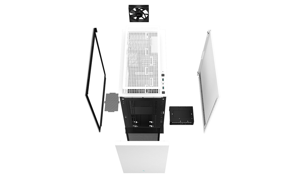 Zdjęcie produktu: Obudowa do komputera Deepcool CH510 Biała Zdjęcie produktu: Obudowa do komputera Deepcool CH510 Biała