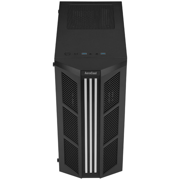 Zdjęcie produktu: Aerocool PGS PRIME-G-BK-V1 RGB czarna Zdjęcie produktu: Aerocool PGS PRIME-G-BK-V1 RGB czarna