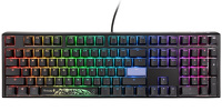 Miniatura zdjęcia: Klawiatura gamingowa Ducky ONE 3 Classic MX-Red RGB LED US czarno-biała, mechaniczna