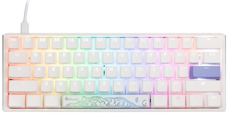 Ducky ONE 3 Classic Mini White MX-Blue RGB