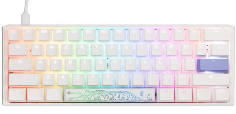 Ducky ONE 3 Classic Mini MX-Speed-Silver WH