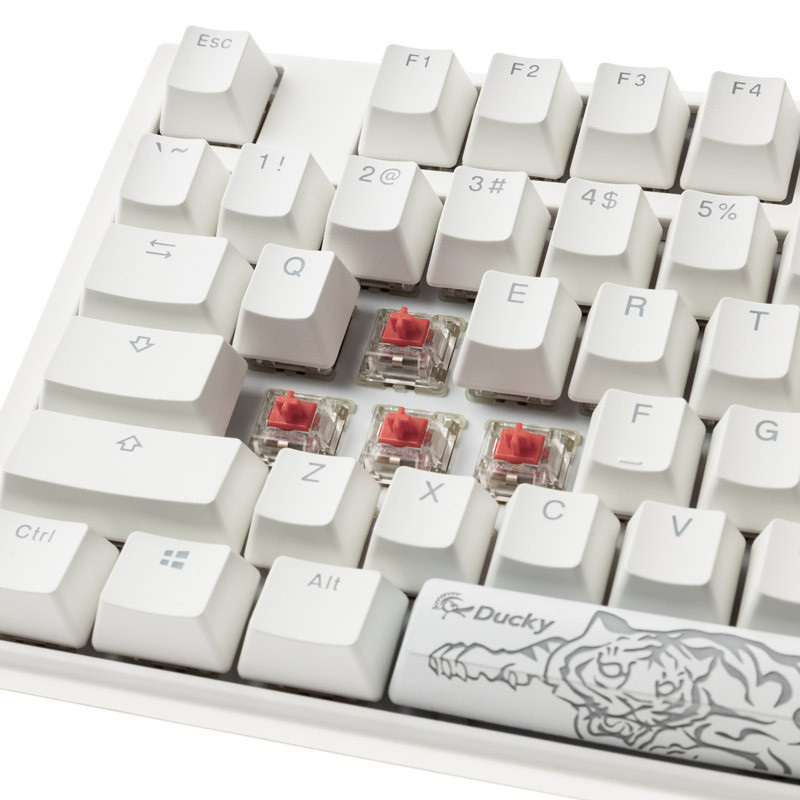 Ducky ONE 3 Classic TKL White MX-Silent-Red