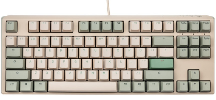 Klawiatura gamingowa Ducky ONE 3 Matcha TKL MX-Blue US, mechaniczna Klawiatura gamingowa Ducky ONE 3 Matcha TKL MX-Blue US, mechaniczna