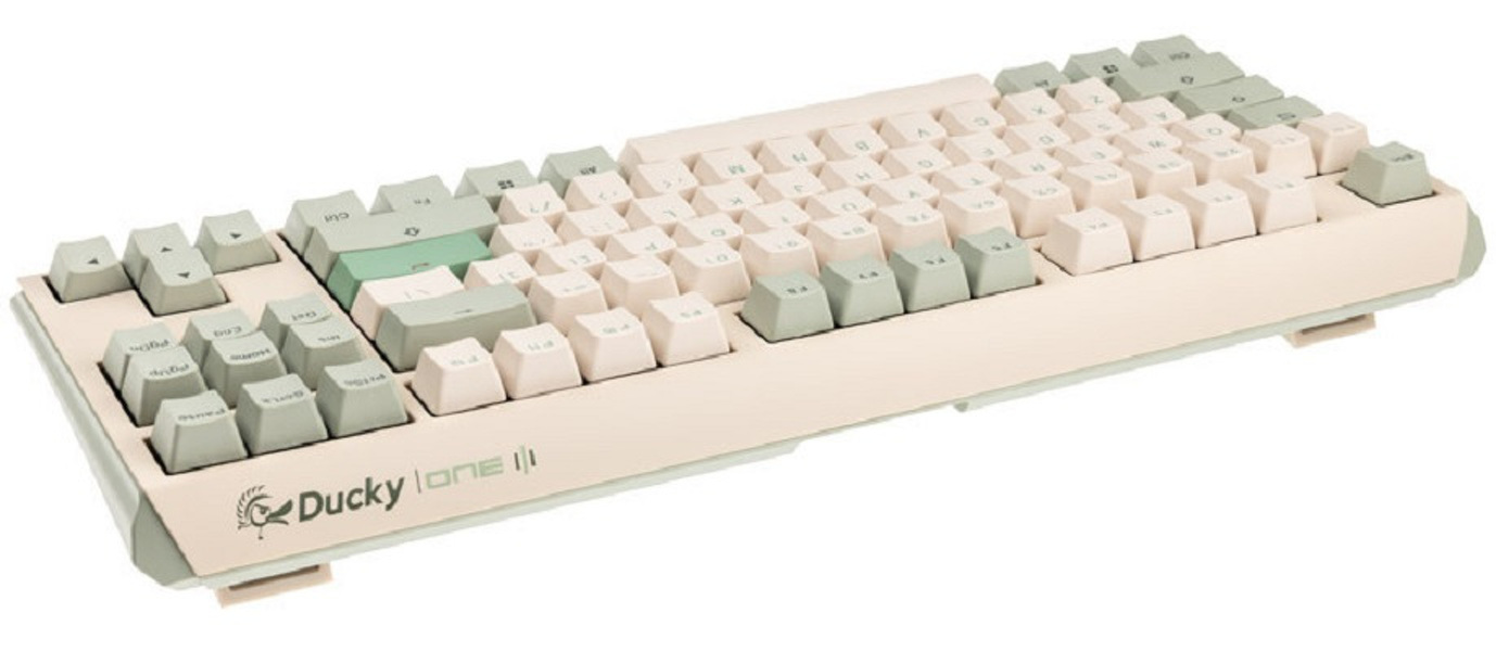 Zdjęcie produktu: Klawiatura gamingowa Ducky ONE 3 Matcha TKL MX-Blue US, mechaniczna Zdjęcie produktu: Klawiatura gamingowa Ducky ONE 3 Matcha TKL MX-Blue US, mechaniczna