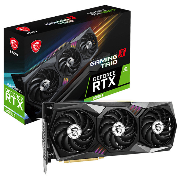 Zdjęcie produktu: MSI GeForce RTX 3060 Ti Gaming X Trio 8GB GDDR6X egz. ze zwrotu
