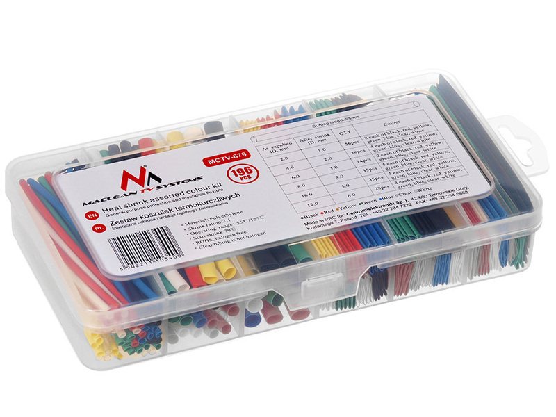 Zdjęcie produktu: Maclean 196 szt. koszulek 7 kolorów MCTV-679