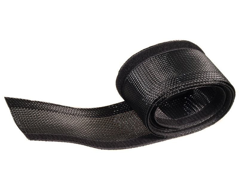 Zdjęcie produktu: Maclean organizator kabli 1.8m 85mm czarny