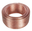 Miniatura zdjęcia: Kabel głośnikowy, Transparent PVC, Maclean 2*1.5mm2 / 48*0.20CCA 3,5*7,0mm, 25m, MCTV-510