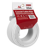 Kabel przewód koncentryczny antenowy/satelitarny Maclean, 1.0CCS RG6, 25M, MCTV-574