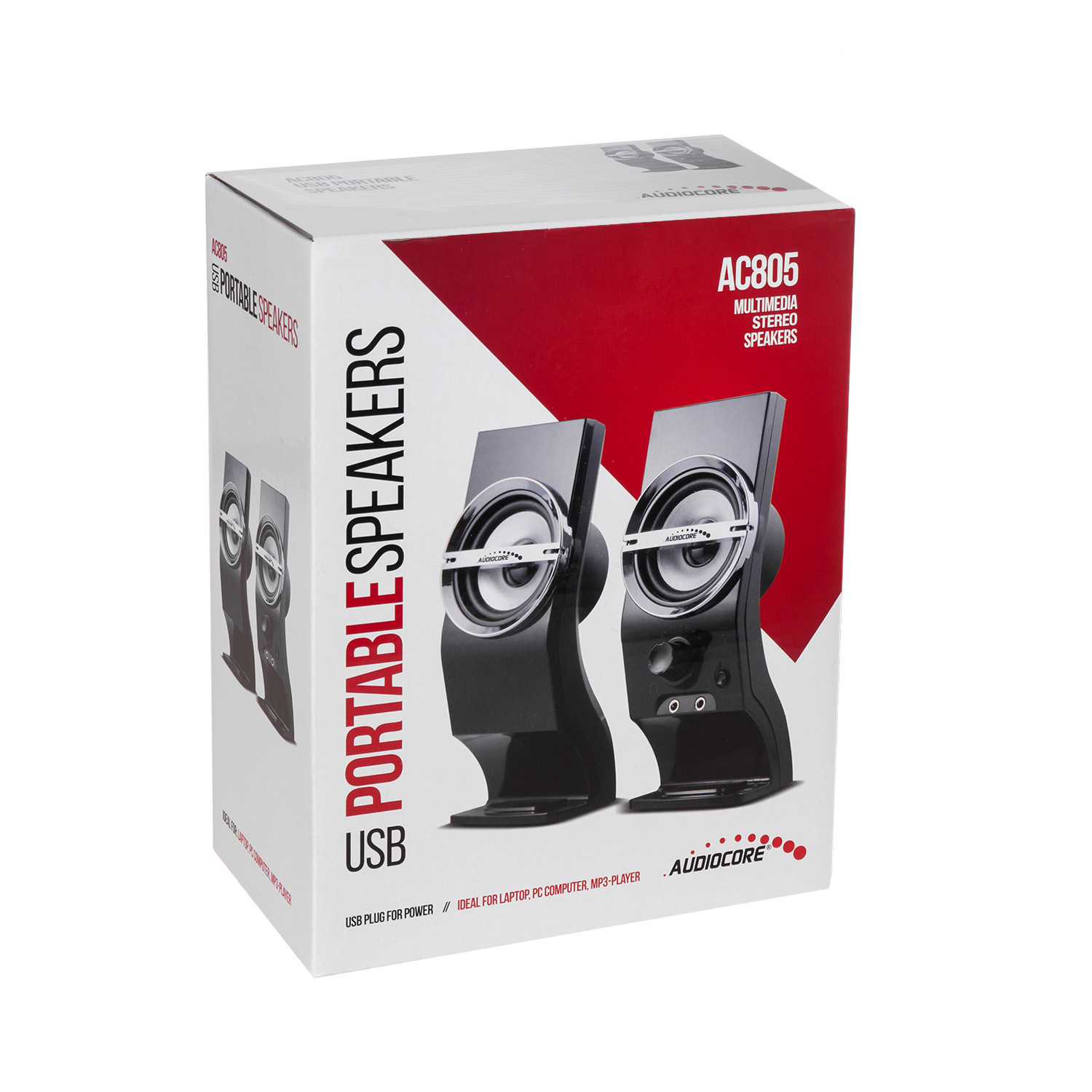 Głośniki komputerowe 6W Audiocore 6W AC805