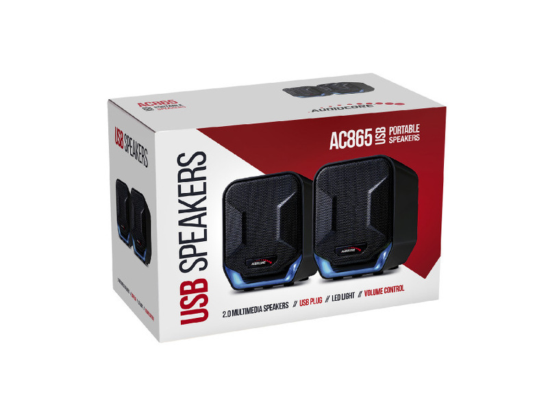 Zdjęcie produktu: Audiocore 6W USB Blue&Black (AC865 B)