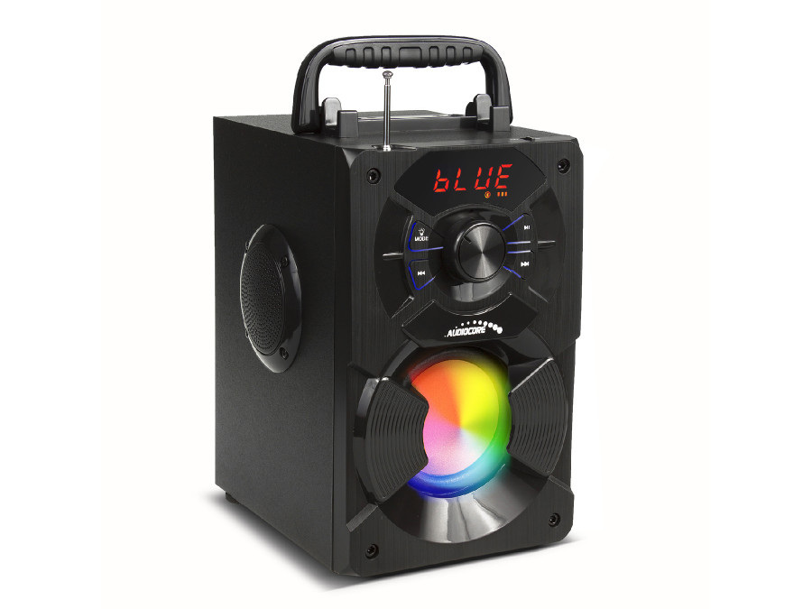 Głośnik przenośny bluetooth Audiocore, radio FM, wejście kart SD/MMC, AUX, USB, pilot, AC730 Głośnik przenośny bluetooth Audiocore, radio FM, wejście kart SD/MMC, AUX, USB, pilot, AC730