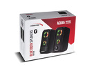 Miniatura zdjęcia: Głośniki komputerowe bluetooth 4.2, 3.5mm mini jack, USB 5v Audiocore czarne moc 10W - sterowanie dotykowe AC845