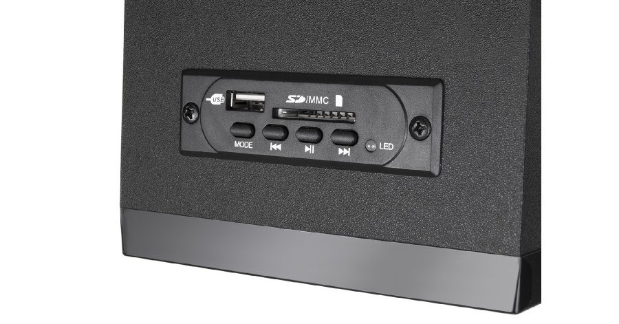 Zestaw głośników Bluetooth 2.1 Audiocore radio FM, wejście kart SD/MMC, AUX, USB, AC790 Zestaw głośników Bluetooth 2.1 Audiocore radio FM, wejście kart SD/MMC, AUX, USB, AC790