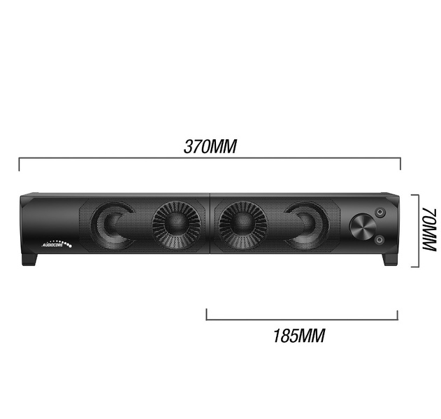 Zdjęcie produktu: Głośniki soundbar Audiocore 6W USB LED AC955