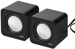 Głośniki komputerowe 6W USB Silver&Black Audiocore AC870 B