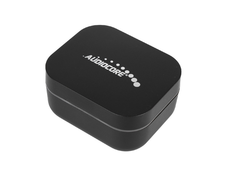 Audiocore TWS, BT 5.1, 30mAh czarne (AC580)