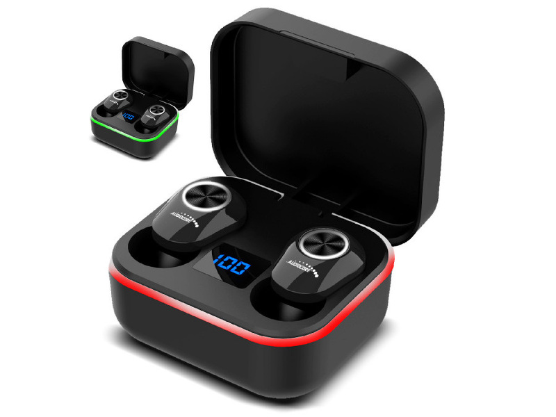 Zdjęcie produktu: Audiocore TWS, BT 5.1, 30mAh czarne (AC580)