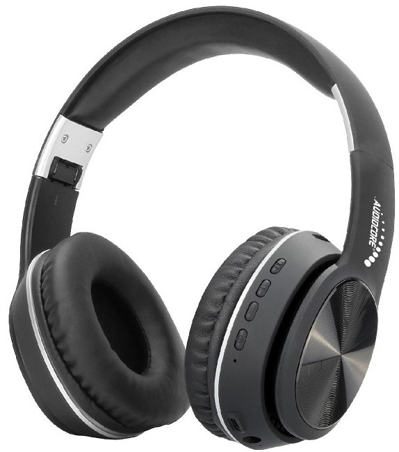 Bezprzewodowe słuchawki nauszne bluetooth V5.0+EDR Audiocore AC705 B czarne