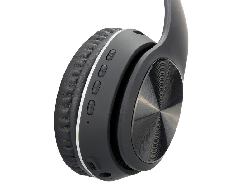 Zdjęcie produktu: Bezprzewodowe słuchawki nauszne bluetooth V5.0+EDR Audiocore AC705 B czarne