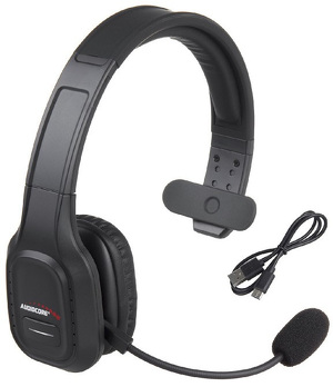 Miniatura produktu: Słuchawki bluetooth ANC call center z mikrofonem Audiocore, QCC3020, ANC, AVRCP, A2DP, HSP, HFP, kodek SBC AAC, AC864