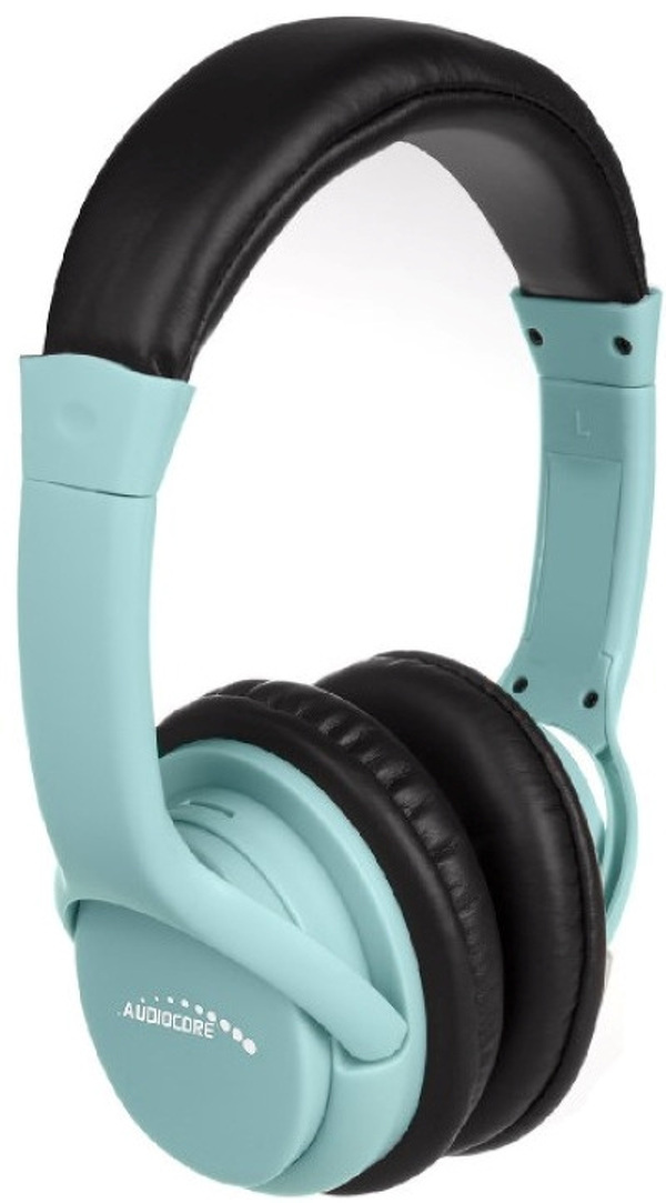 Zdjęcie produktu: Bezprzewodowe słuchawki nauszne bluetooth V5.1 Audiocore, 200mAh, czas pracy 3-4h, czas ładowania 1-2h, AC720 BL niebieskie