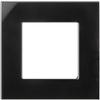 Szklana ramka Maclean, pojedyncza, czarna, 86x86mm, MCE730B