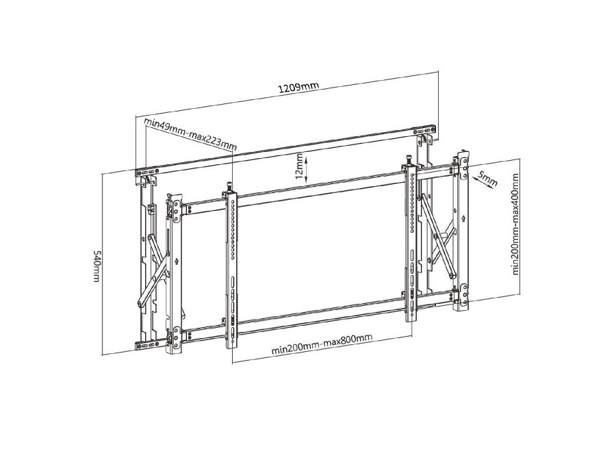 Maclean Max Digital Signage MC-846