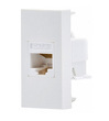 Miniatura zdjęcia: Gniazdo LAN Maclean pojedyncze białe MCE725W