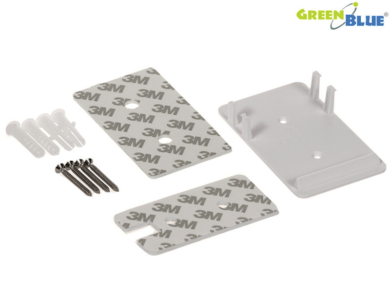 Zdjęcie produktu: Dzwonek bezprzewodowy nadajnik-odbiornik, 52 melodie biały GreenBlue GB111 W dotykowy, zasięg 150m