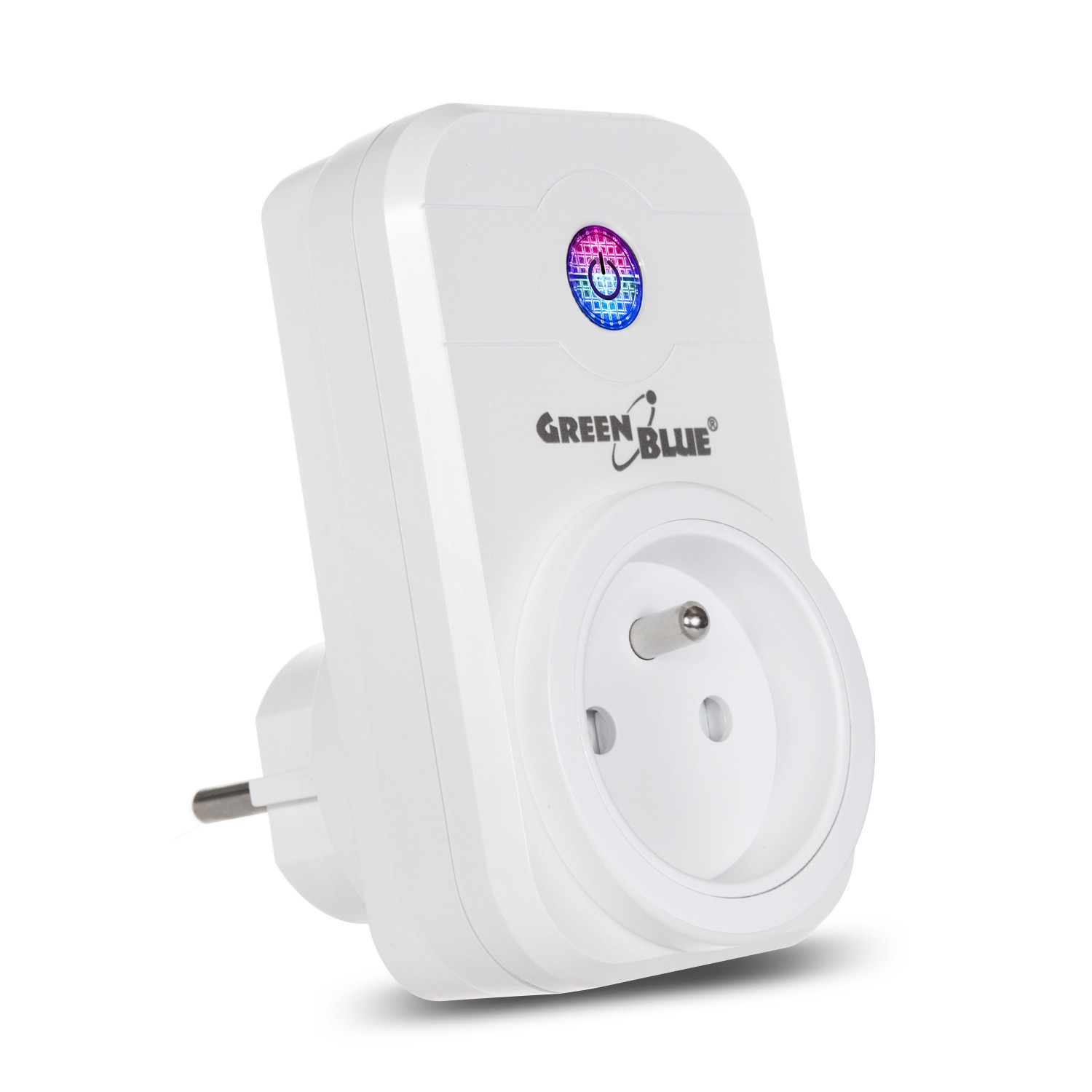 Zdalnie sterowane gniazdko WiFi Android iOS Alexa Google Home timer GreenBlue GB155 max 2000W 8 programów Zdalnie sterowane gniazdko WiFi Android iOS Alexa Google Home timer GreenBlue GB155 max 2000W 8 programów