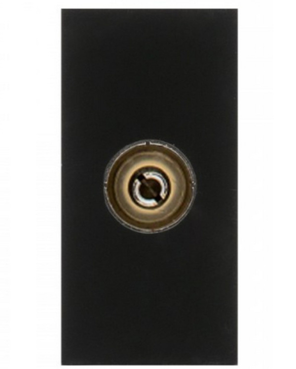 Zdjęcie produktu: Gniazdo TV Maclean pojedyncze czarne MCE726B