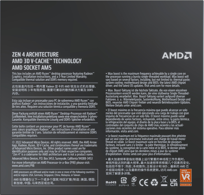 Procesor AMD Ryzen 9 7950X3D AM5