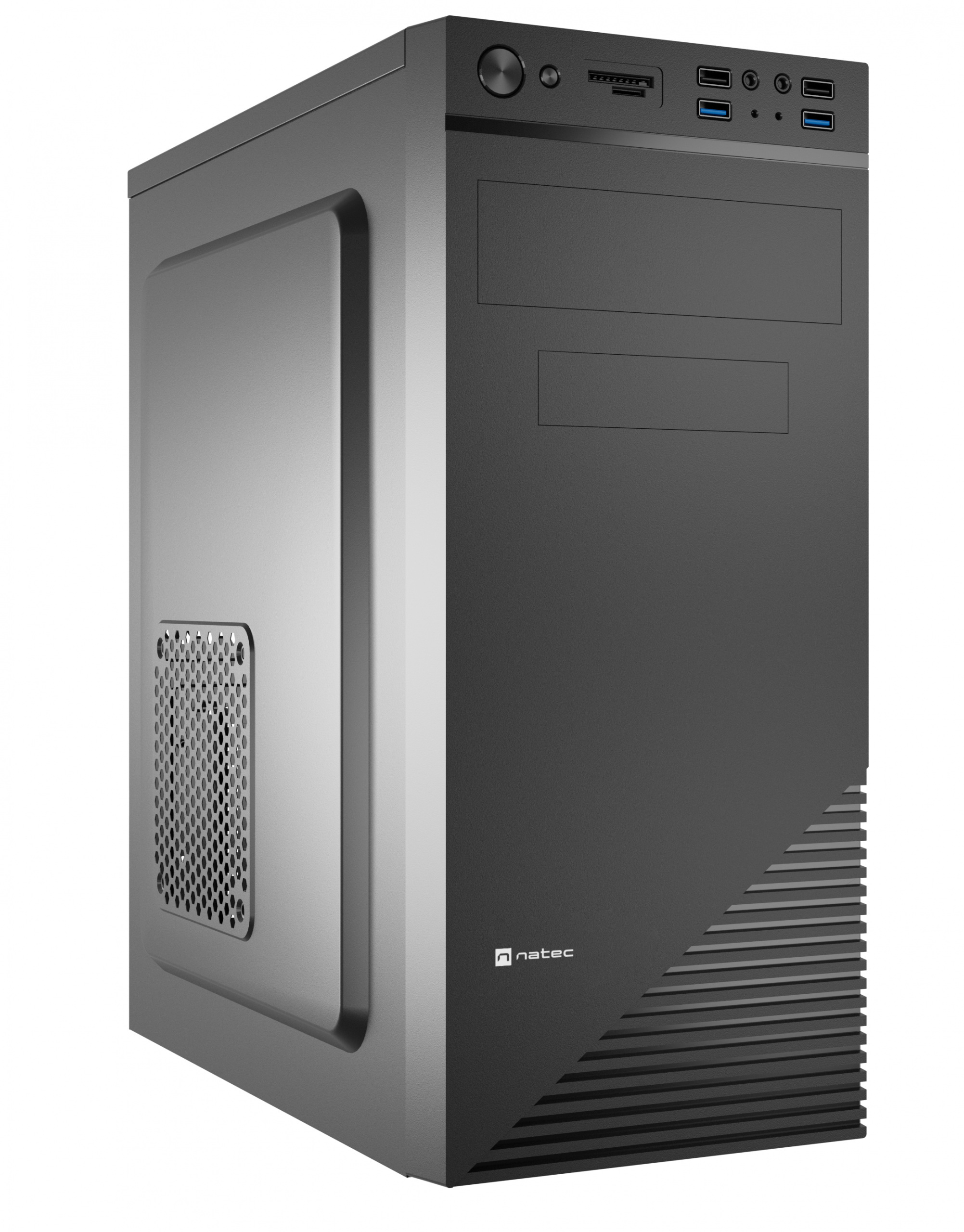 Obudowa Natec Cabassu G2 czarna NPC-2024 Obudowa Natec Cabassu G2 czarna NPC-2024