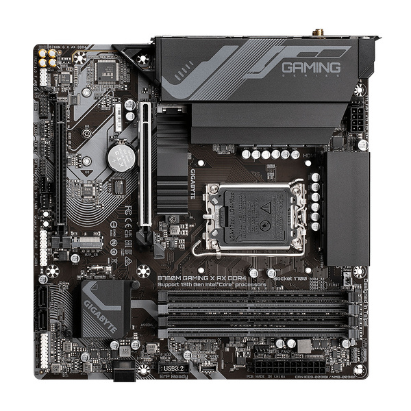 Zdjęcie produktu: Płyta główna Gigabyte B760M GAMING X AX DDR4 LGA1700 egz. ze zwrotu