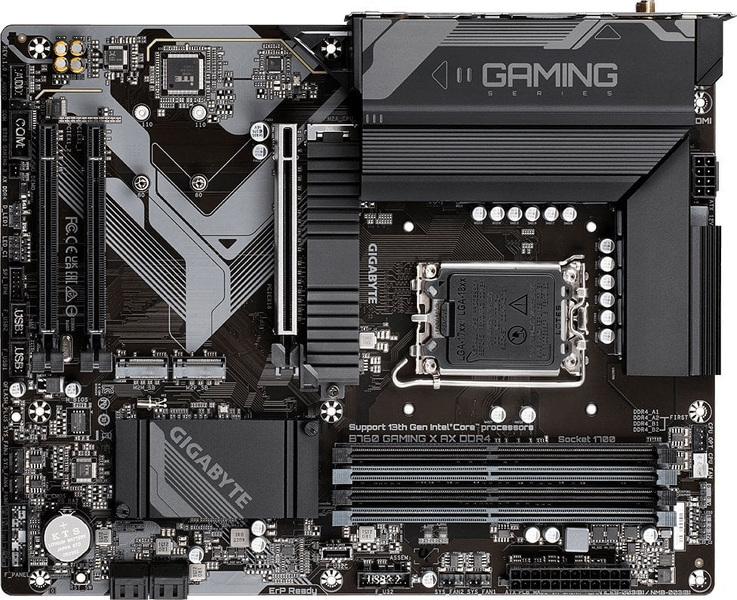 Zdjęcie produktu: Płyta główna Gigabyte B760 GAMING X AX DDR4 LGA1700 Zdjęcie produktu: Płyta główna Gigabyte B760 GAMING X AX DDR4 LGA1700