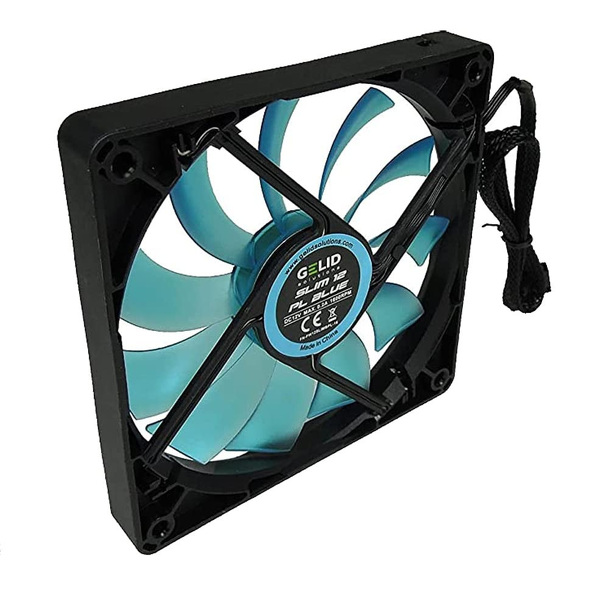 Zdjęcie produktu: Gelid 120mm Slim 12 PL Blue FN-FW12-SlimBPL-16