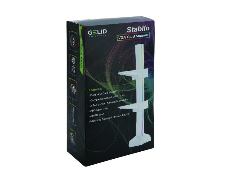 Zdjęcie produktu: Gelid Stabilo VGA Card Support White