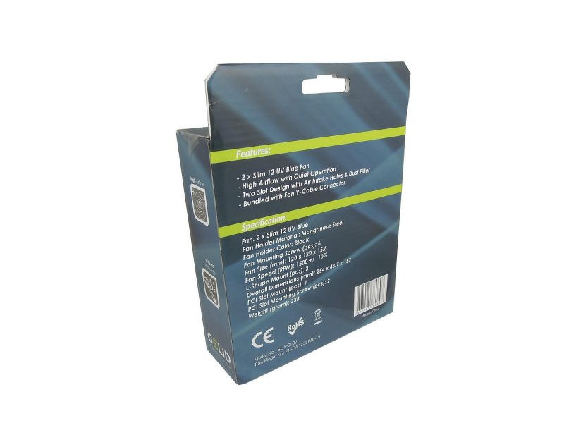 Zdjęcie produktu: Gelid PCI Slot Fan Holder SL-PCI-02 Zdjęcie produktu: Gelid PCI Slot Fan Holder SL-PCI-02