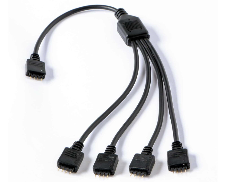 Zdjęcie produktu: Gelid RGB 4-Way Splitter Cable (CA-RGB-01)