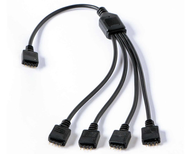 Miniatura produktu: Gelid RGB 4-Way Splitter Cable (CA-RGB-01)
