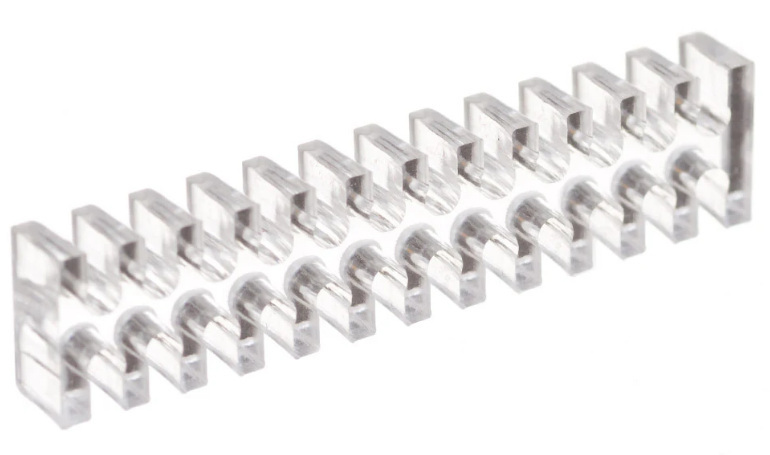 Gelid 24pin acrylic grzebień do kabli clear