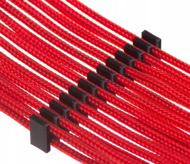 Gelid 24pin acrylic grzebień do kabli czarny