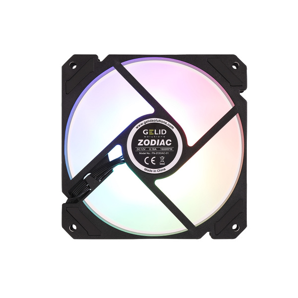 Zdjęcie produktu: Gelid Zodiac D-RGB 120mm (FN-ZODIAC-01)