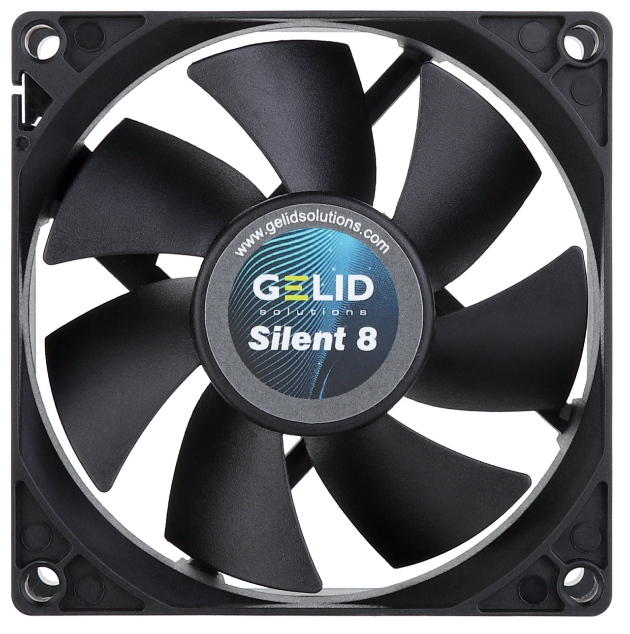 Gelid 80mm Silent 8 Black (FN-PX08-16)