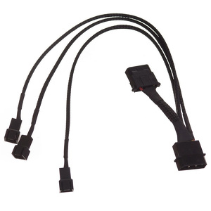 Miniatura produktu: Gelid adapter Molex 4pin na 3x3pin (CA-PSU-01)
