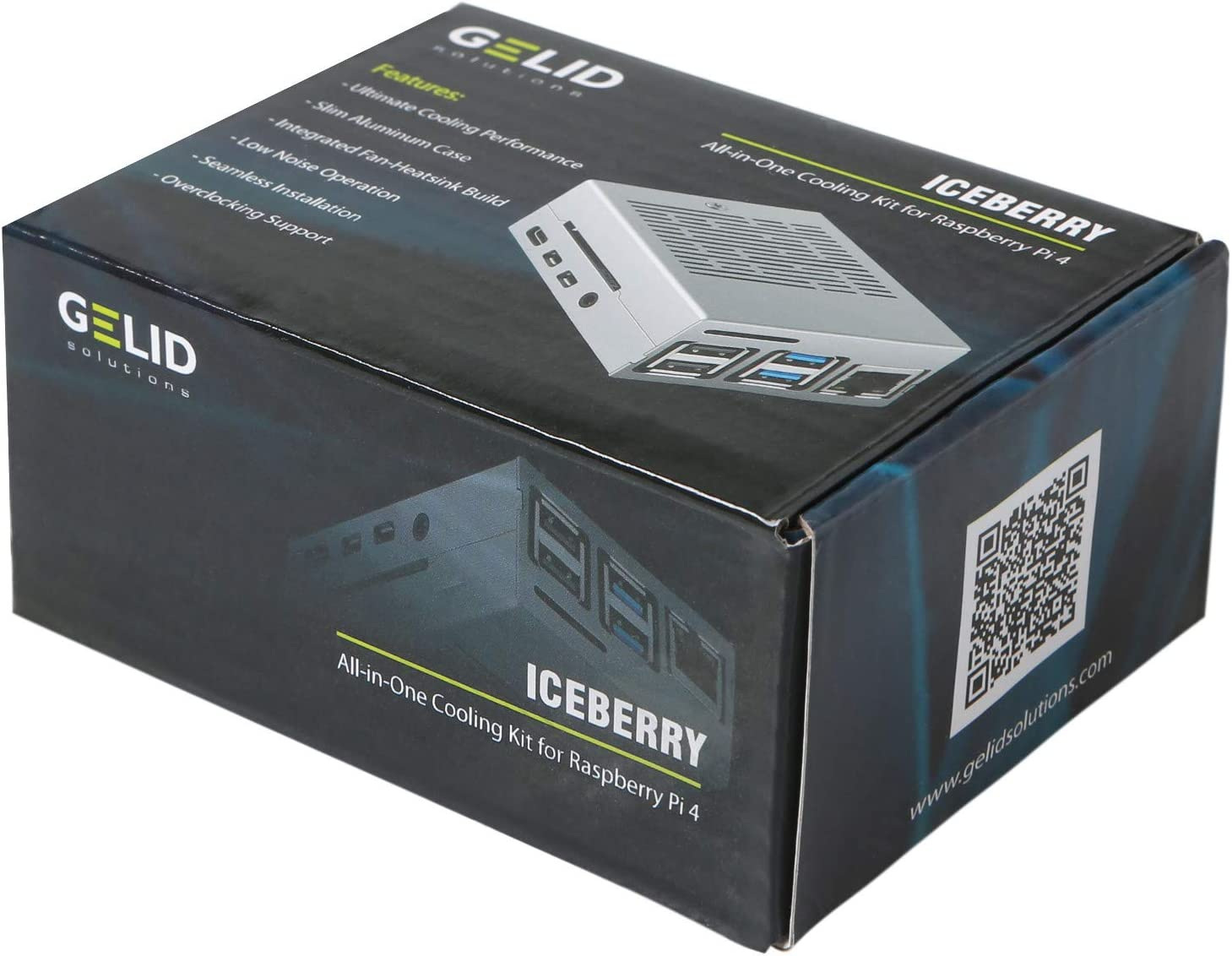 Obudowa Gelid Iceberry CN-Raspi-01 do Raspberry PI 4