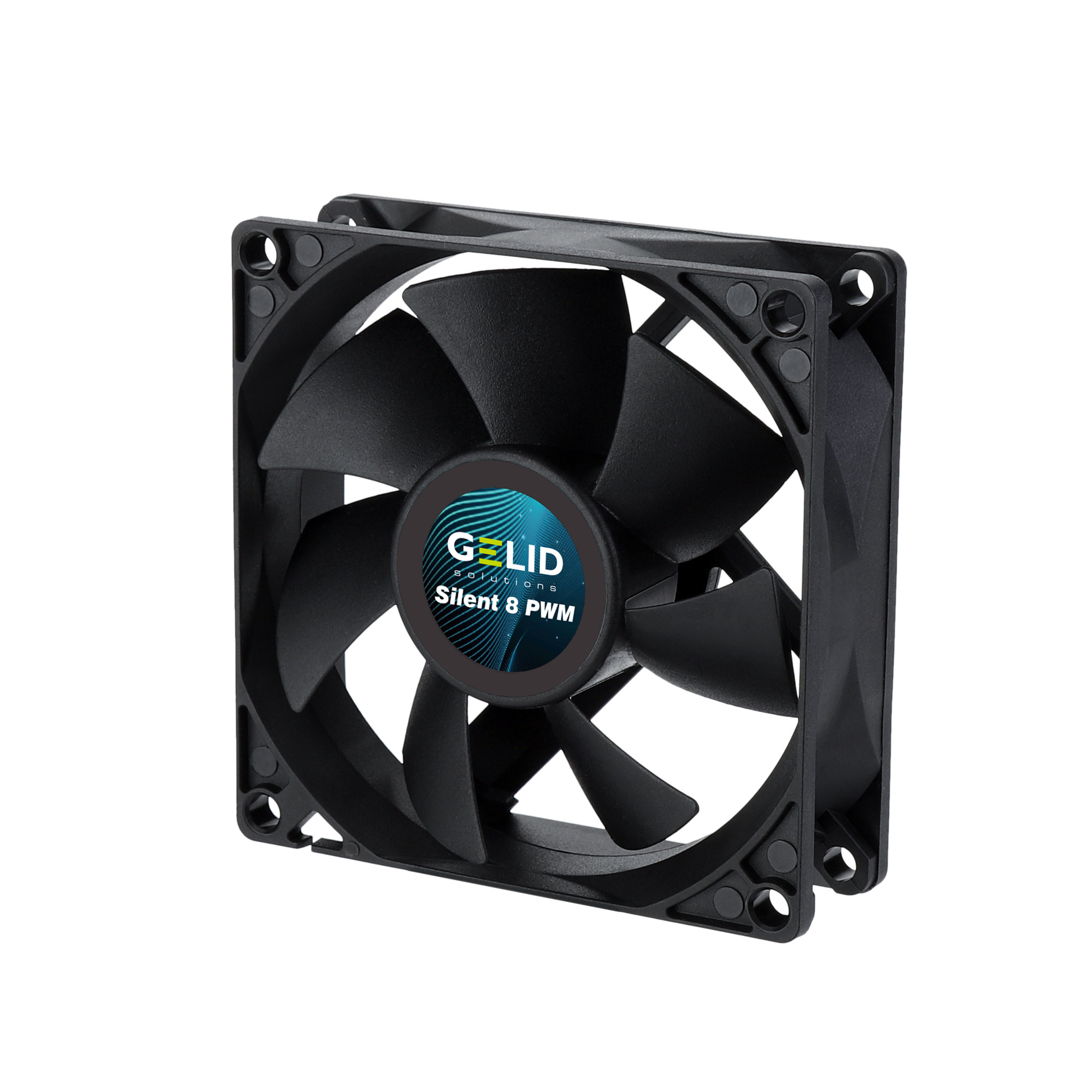 Gelid 80mm Silent 8 PWM Black (FN-PX08-21)