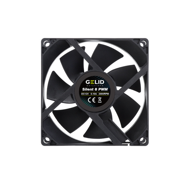 Zdjęcie produktu: Gelid 80mm Silent 8 PWM Black (FN-PX08-21)